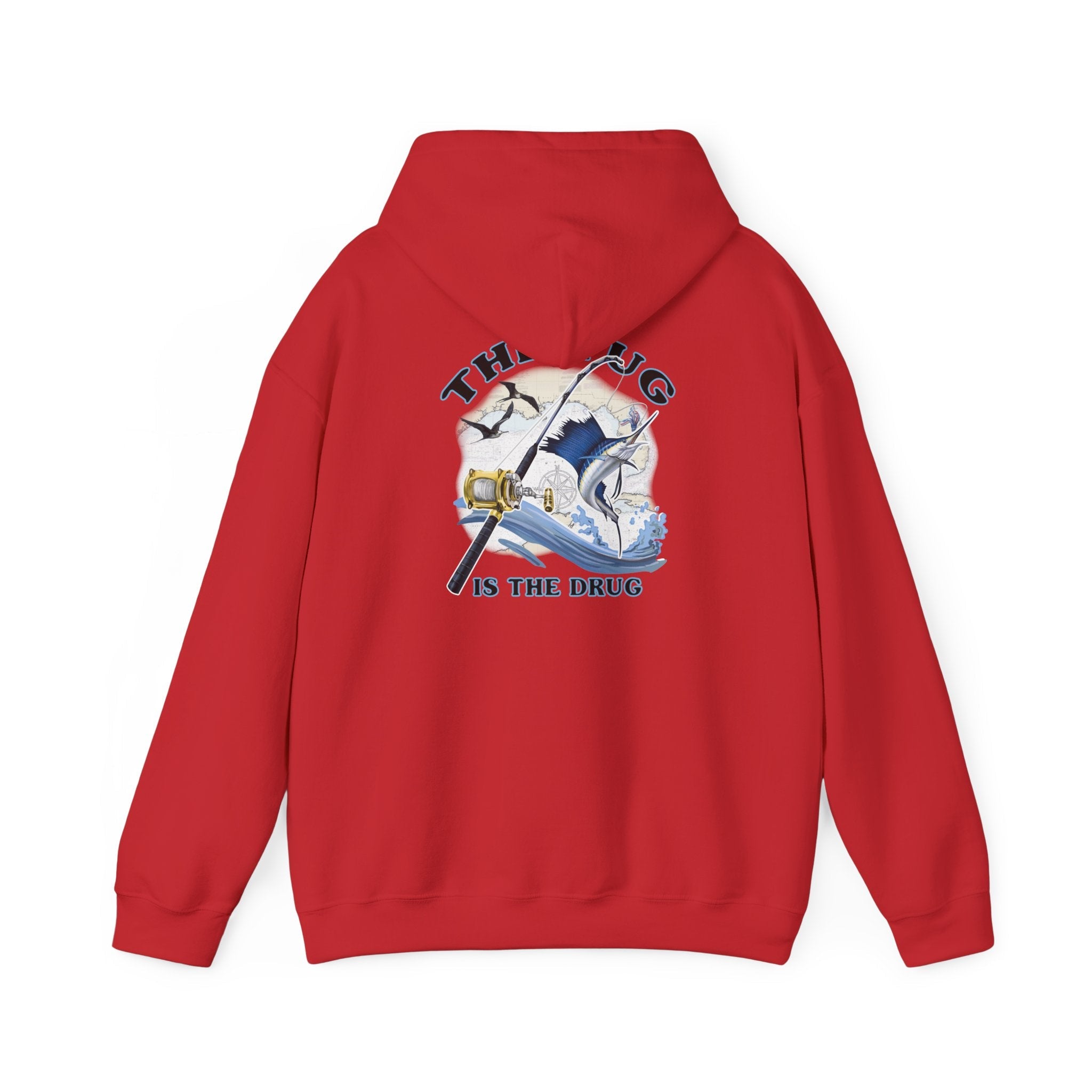 The Tug Is The Drug™ Unisex Heavy Blend™ Hoodie - Get Tight Gear