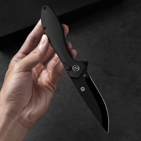 The Vector Folding Pocket Knife Giftset for Men and Women (Black) - Get Tight Gear