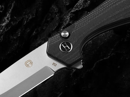 The Vector Folding Pocket Knife Giftset for Men and Women (Black and Silver) - Get Tight Gear