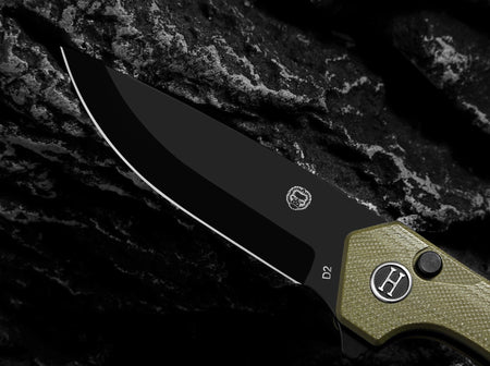 The Vector Folding Pocket Knife Giftset for Men and Women (Green and Black) - Get Tight Gear