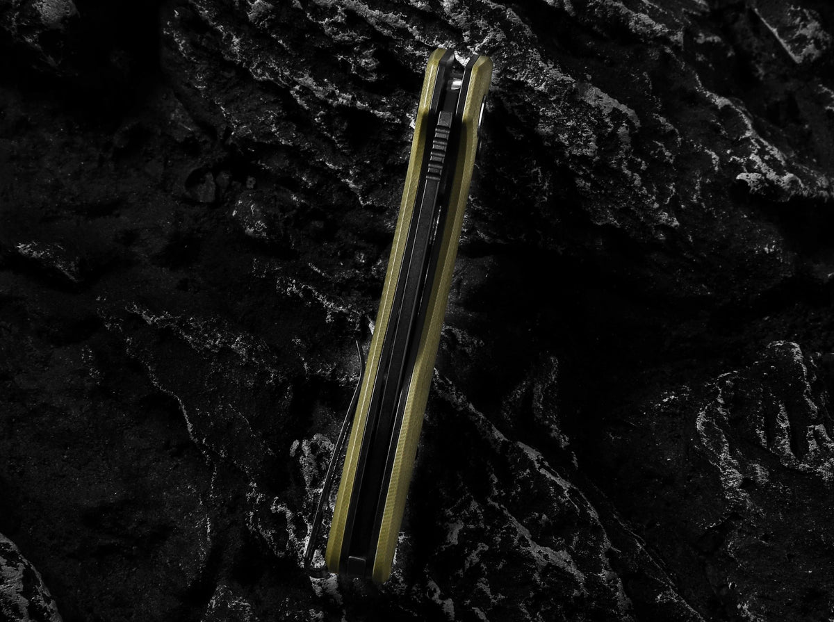 The Vector Folding Pocket Knife Giftset for Men and Women (Green and Black) - Get Tight Gear