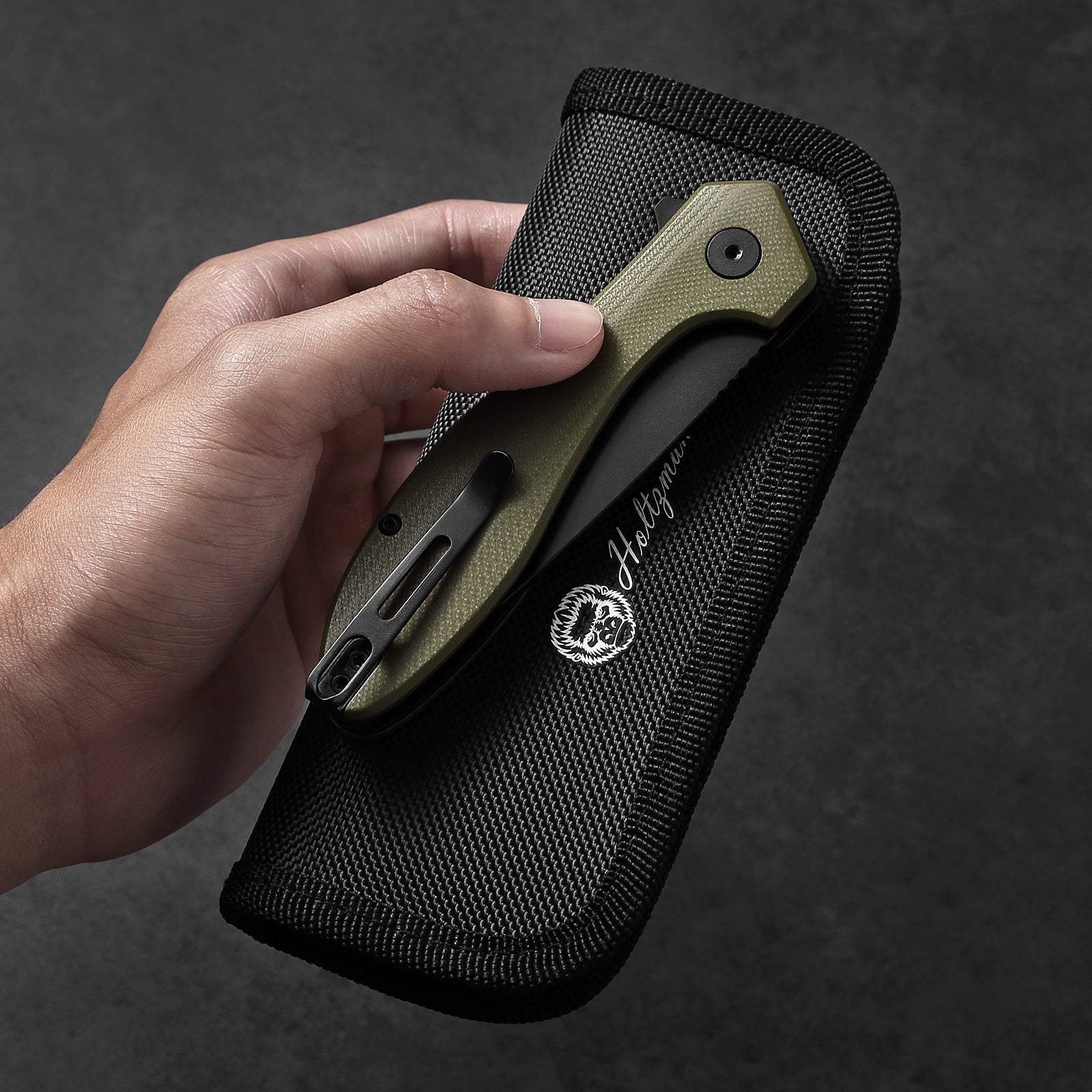 The Vector Folding Pocket Knife Giftset for Men and Women (Green and Black) - Get Tight Gear