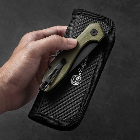 The Vector Folding Pocket Knife Giftset for Men and Women (Green and Black) - Get Tight Gear