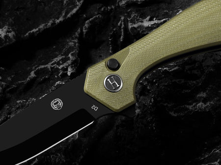 The Vector Folding Pocket Knife Giftset for Men and Women (Green and Black) - Get Tight Gear