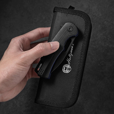 The Venture Point Folding Pocket Knife Giftset for Men and Women (Black and Blue) - Get Tight Gear