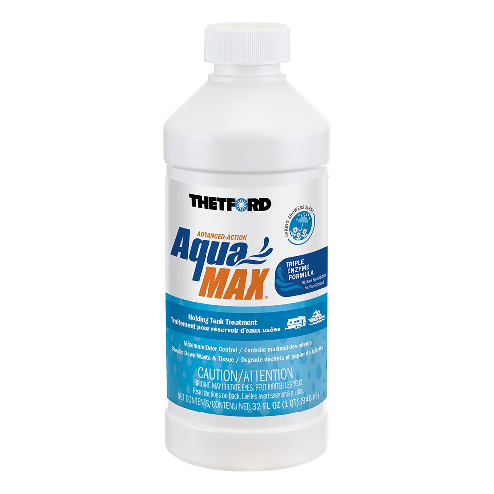 Thetford AquaMax Holding Tank Treatment - 32oz - Spring Shower Scent - Get Tight Gear