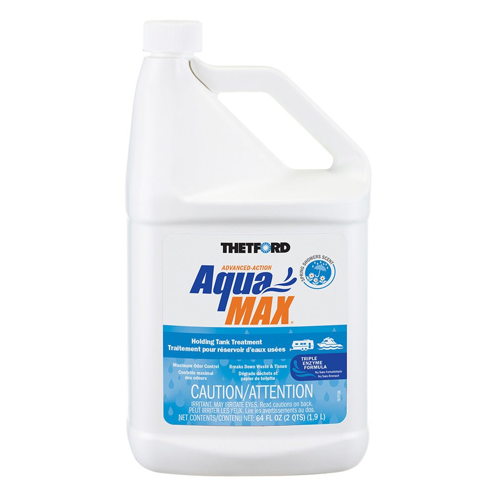 Thetford AquaMax Holding Tank Treatment - 64oz - Spring Shower Scent - Get Tight Gear