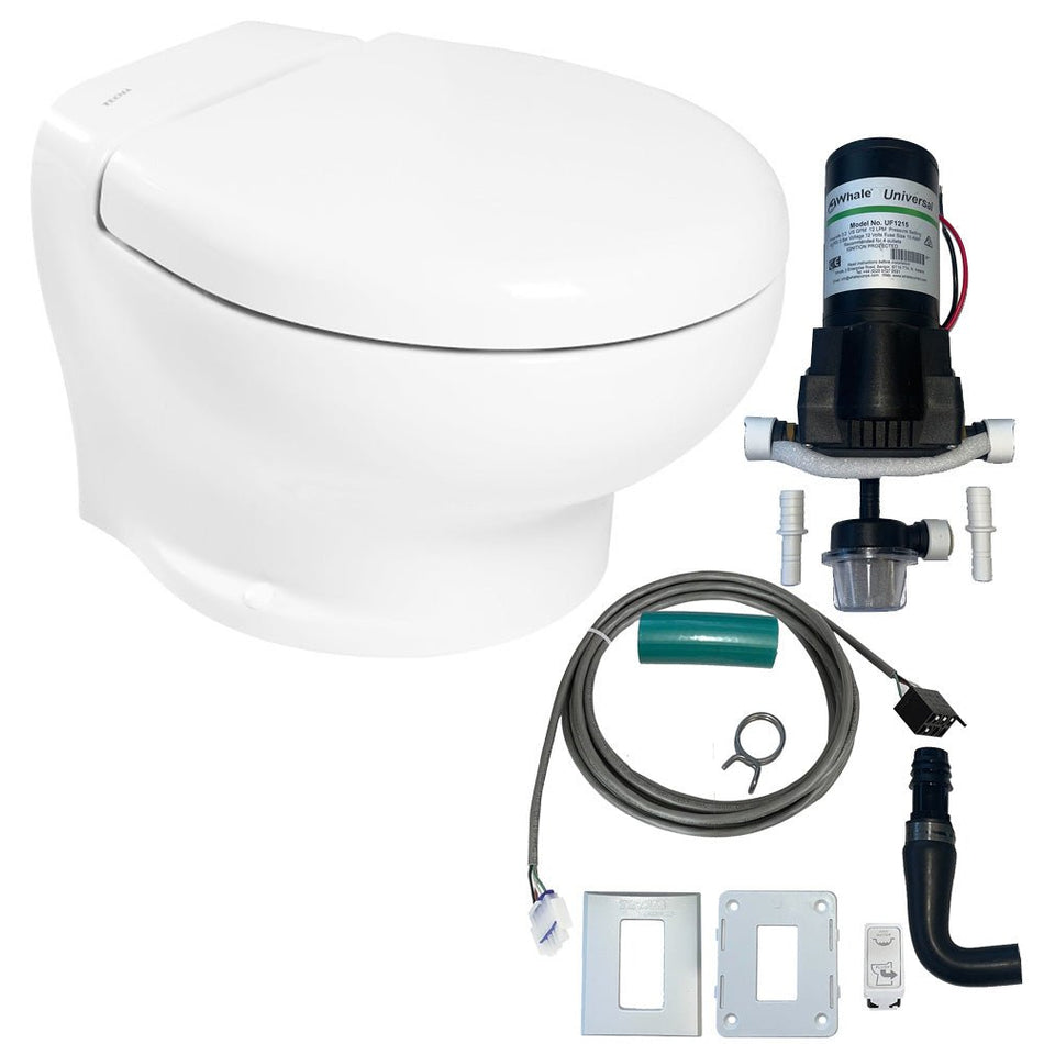 Thetford Nano Eco Compact Toilet Raw Water Kit w/Inlet Pump - 12V - Get Tight Gear