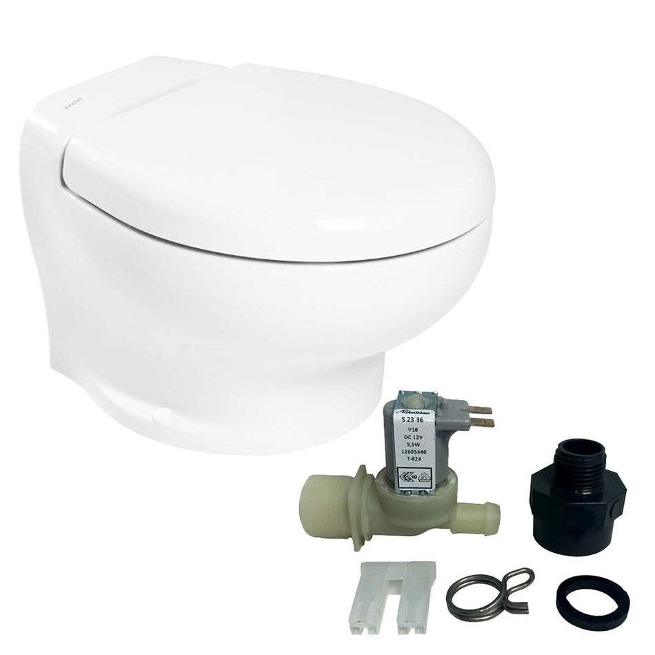 Thetford Nano Touch Compact Toilet Freshwater Kit - 12V - Get Tight Gear