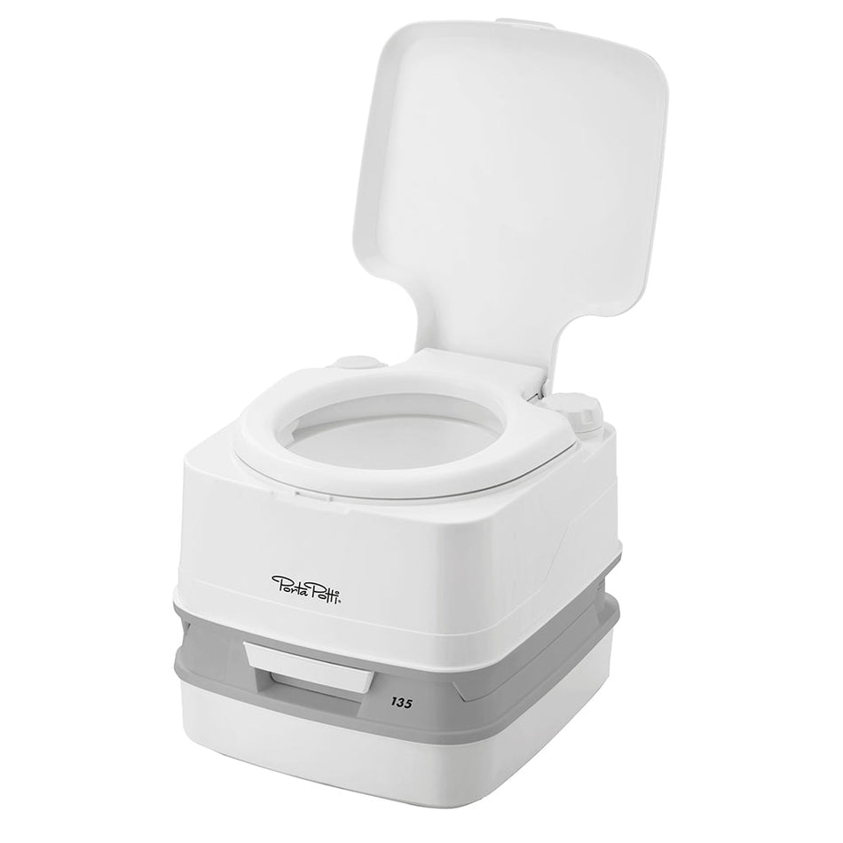 Thetford Porta Potti 135 Marine Toilet w/Hold Down Kit - Get Tight Gear