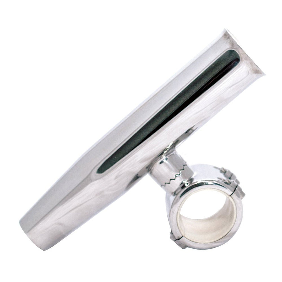 Tigress 1 - 1/2" Polished SS Adjustable Clamp - On Rod Holder - Get Tight Gear