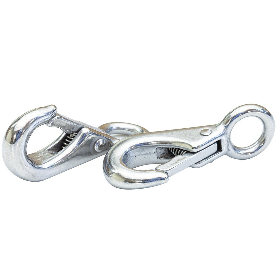 Tigress 316 Stainless Steel Snap Hooks - Pair - Get Tight Gear