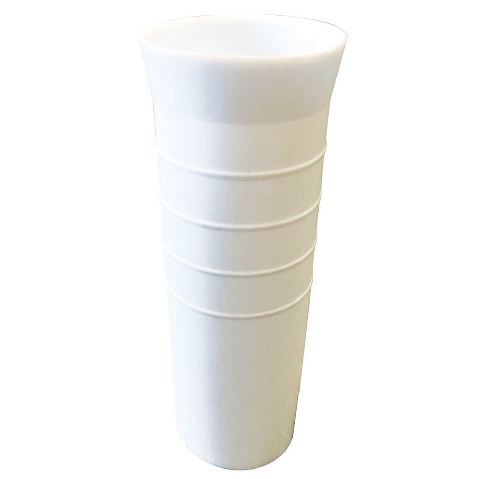 Tigress 8 - 1/2" Ribbed Replacement Vinyl Insert Liner - White - Get Tight Gear