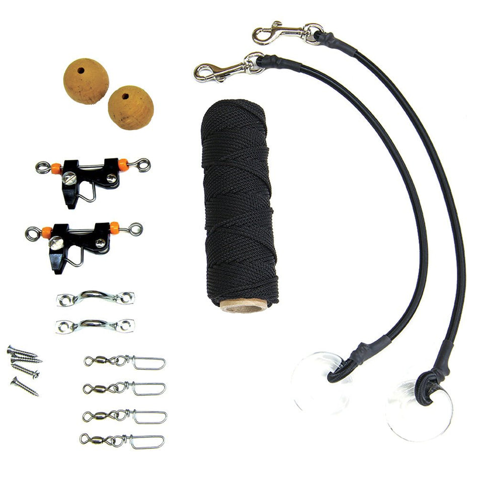 Tigress Deluxe Rigging Kit - Black Nylon - Get Tight Gear