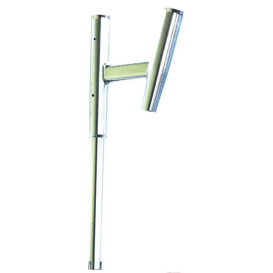 Tigress Dual Aluminum Kite Rod Holder - Straight Butt - Get Tight Gear