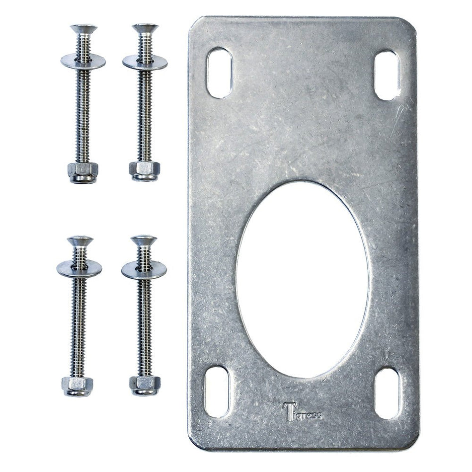 Tigress Large Gunnel Mount Backing Plates f/88506 Outrigger Holder - Pair - Get Tight Gear