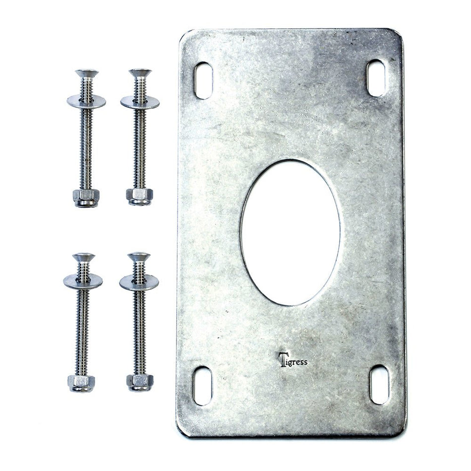 Tigress Large Side Mount Backing Plates f/88508 Outrigger Holder - Pair - Get Tight Gear