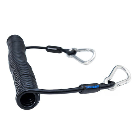 Tigress Light Tackle Coiled Safety Tether - 600lbs - Get Tight Gear