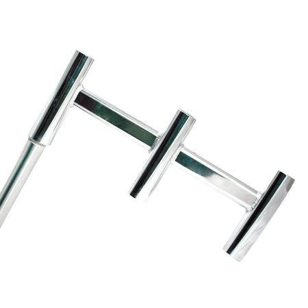 Tigress Offset Triple Aluminum Rod Holder - Straight Butt - Get Tight Gear