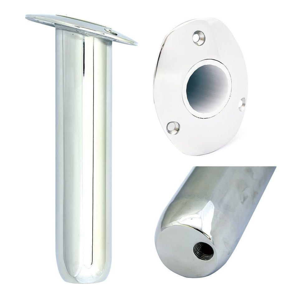 Tigress Oval Head Closed Base Rod Holder - 30 - 9" - Get Tight Gear