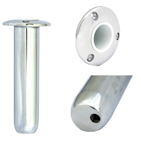 Tigress Round Head Closed Base Rod Holder - 0 - 9" - Get Tight Gear