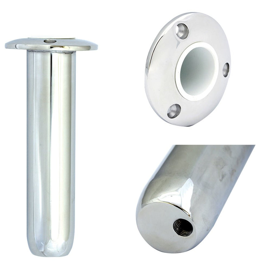 Tigress Round Head Closed Base Rod Holder - 0 - 9" - Get Tight Gear