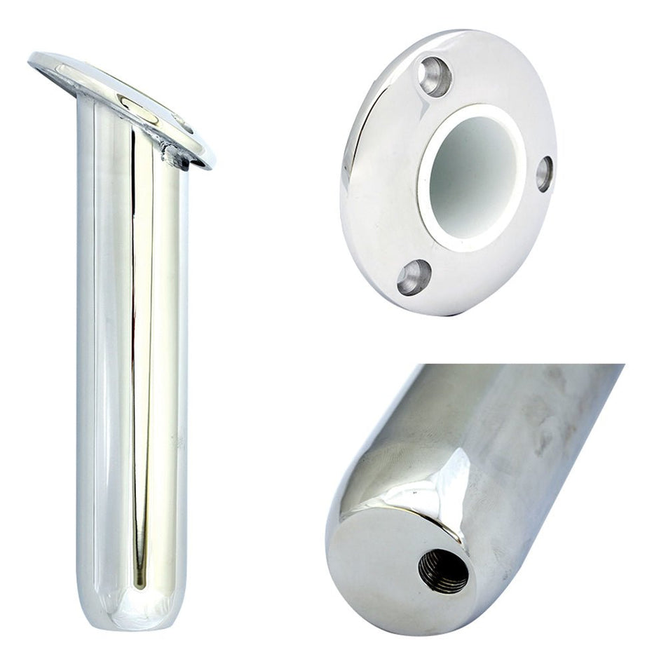 Tigress Round Head Closed Base Rod Holder - 30 - 9" - Get Tight Gear