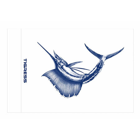 Tigress Sailfish Release Flag - 12" x 18" - Get Tight Gear