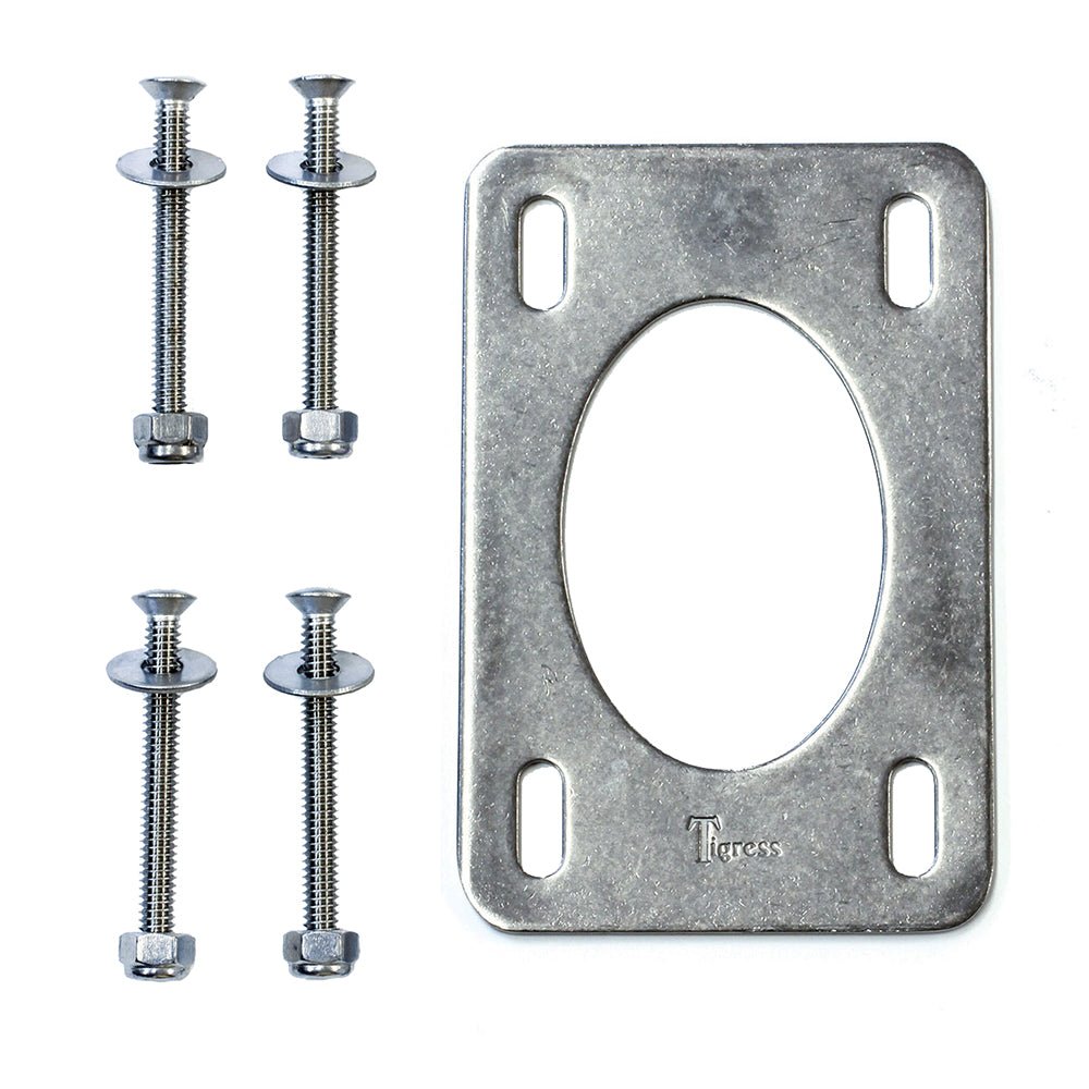 Tigress Side Mount Backing Plates f/88505 Outrigger Holder - Pair - Get Tight Gear