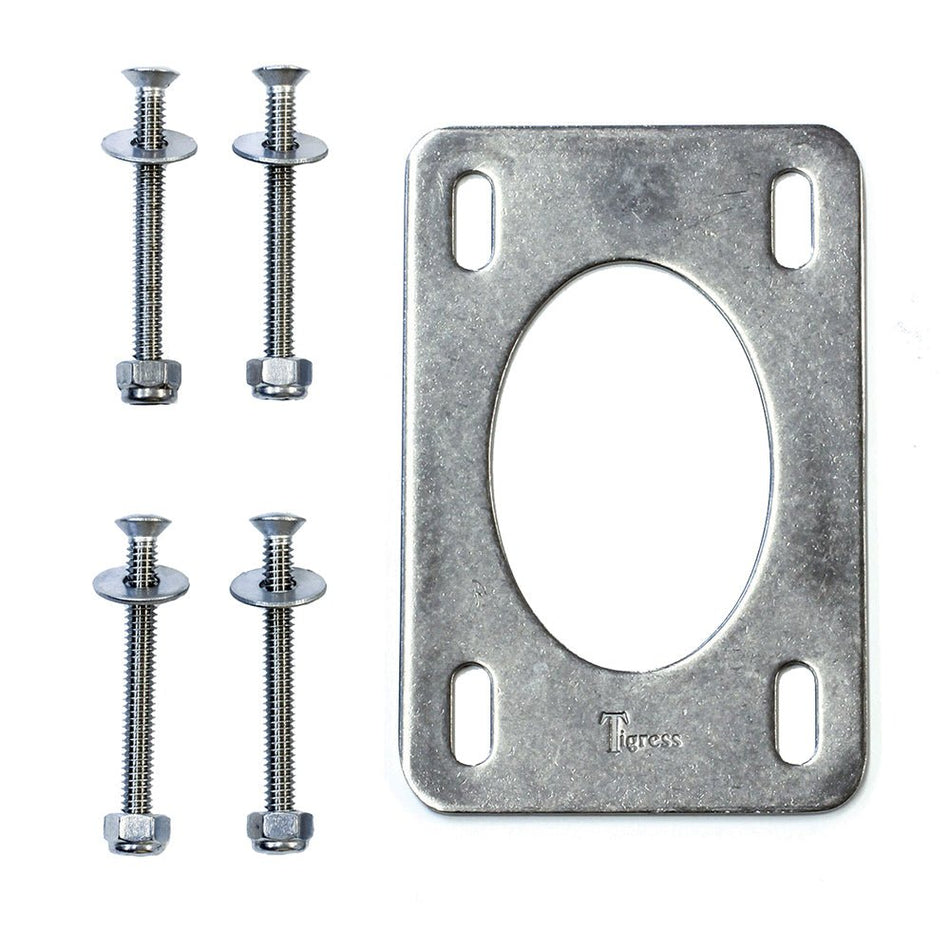 Tigress Side Mount Backing Plates f/88505 Outrigger Holder - Pair - Get Tight Gear