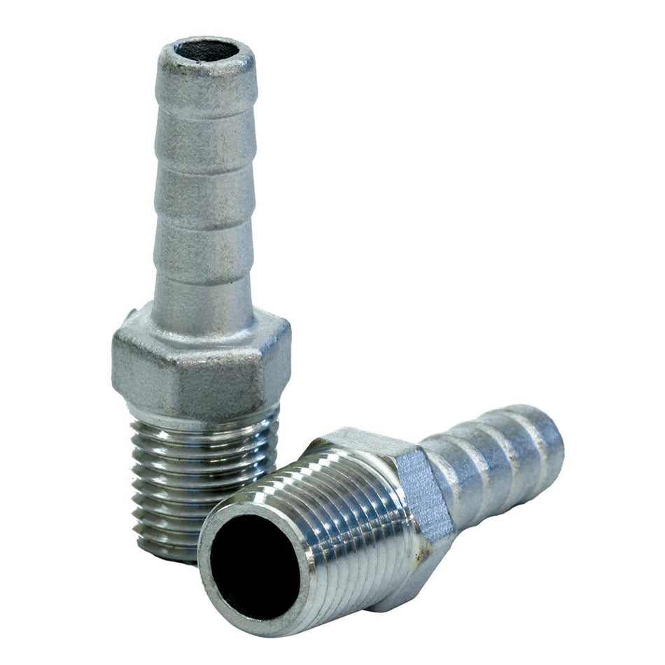 Tigress Stainless Steel Pipe to Hose Adapter - 1/4" IPS - Get Tight Gear