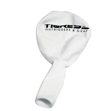 Tigress White Helium Ballons - Get Tight Gear