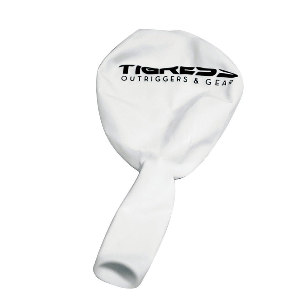 Tigress White Helium Ballons - Get Tight Gear