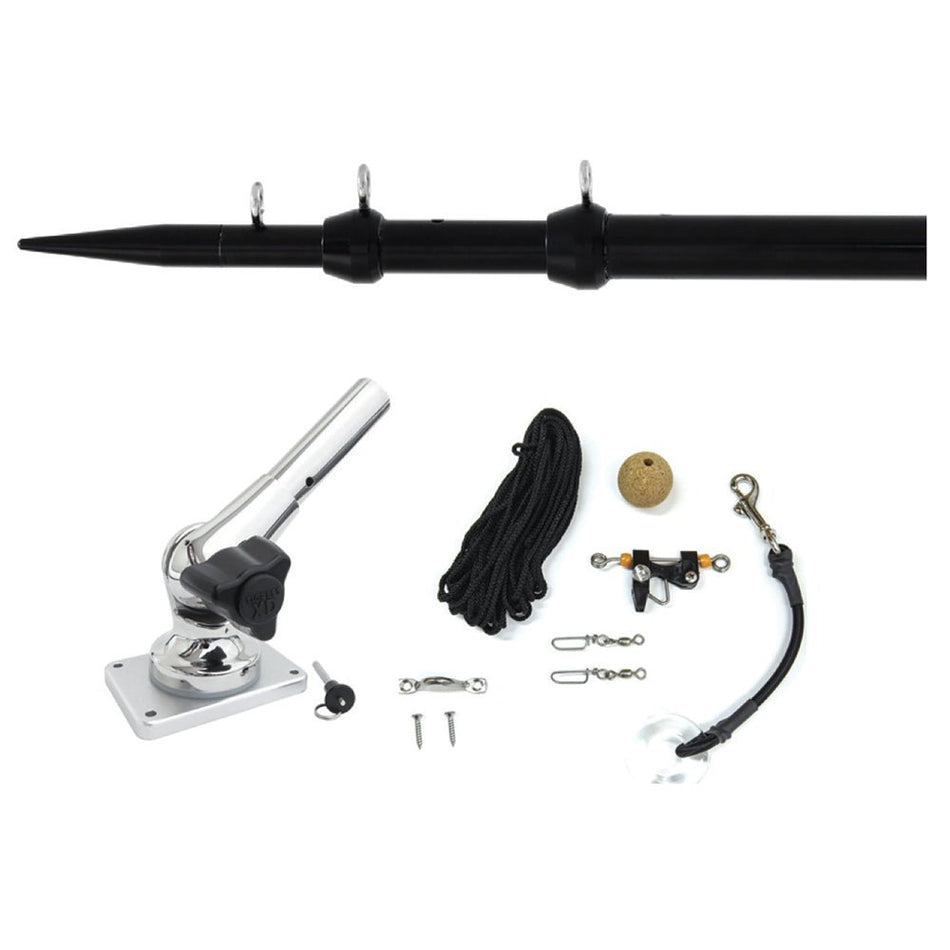 Tigress XD Center Rigger System - 8' - Black Center Rigging Kit - Get Tight Gear