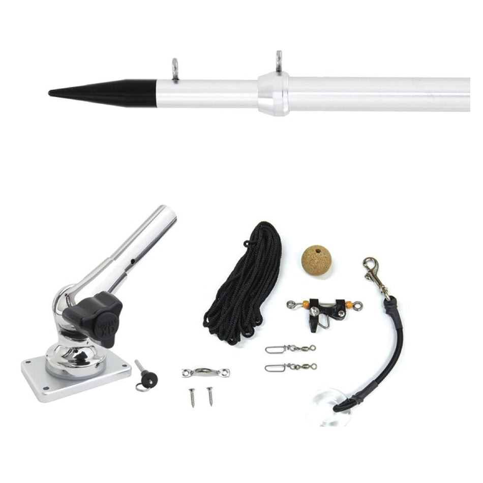 Tigress XD Center Rigger System - 8' - Silver Center Rigging Kit - Get Tight Gear