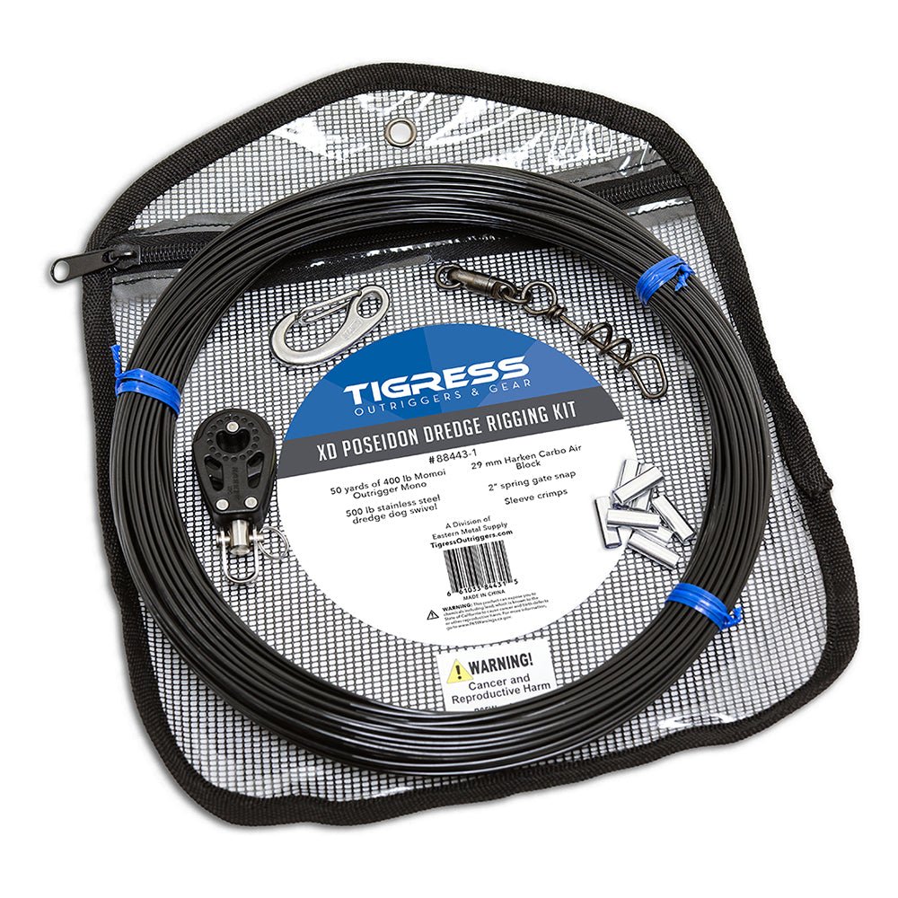 Tigress XD Poseidon Dredge Rigging Kit - Get Tight Gear