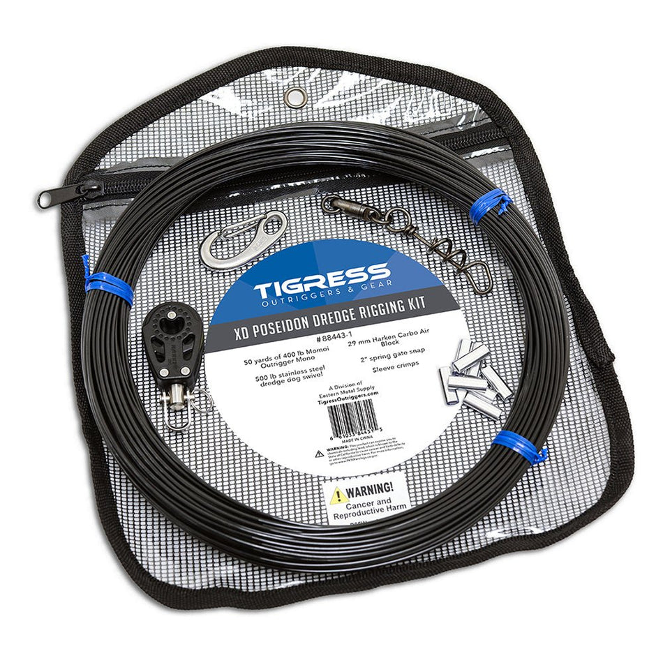 Tigress XD Poseidon Dredge Rigging Kit - Get Tight Gear