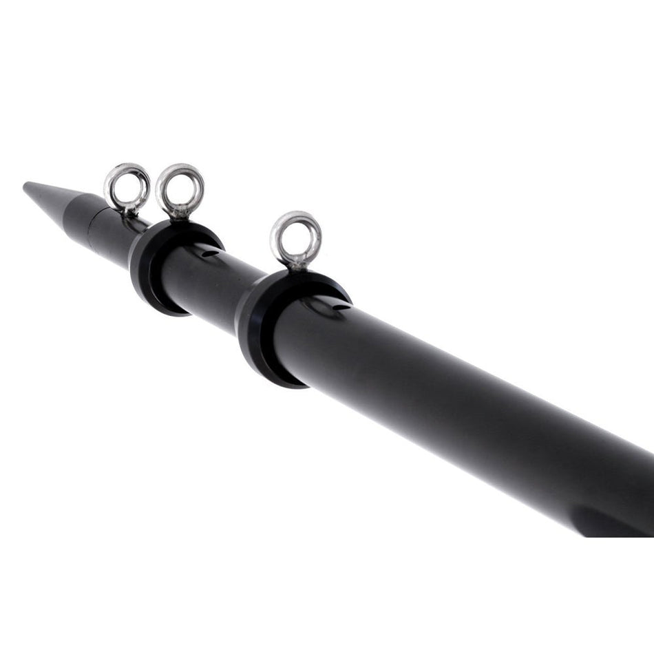 Tigress XD Telescoping Aluminum Center Rigger Pole - 12' - Black - Get Tight Gear