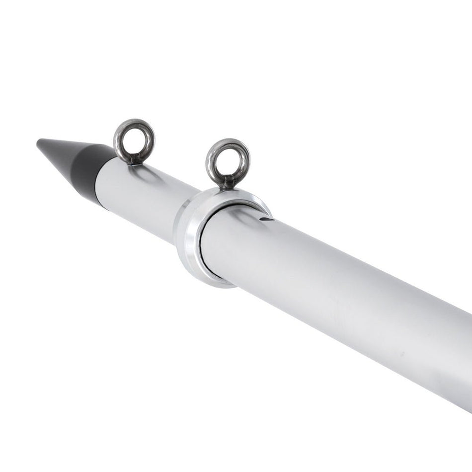 Tigress XD Telescoping Aluminum Center Rigger Pole - 8' - Silver - Get Tight Gear