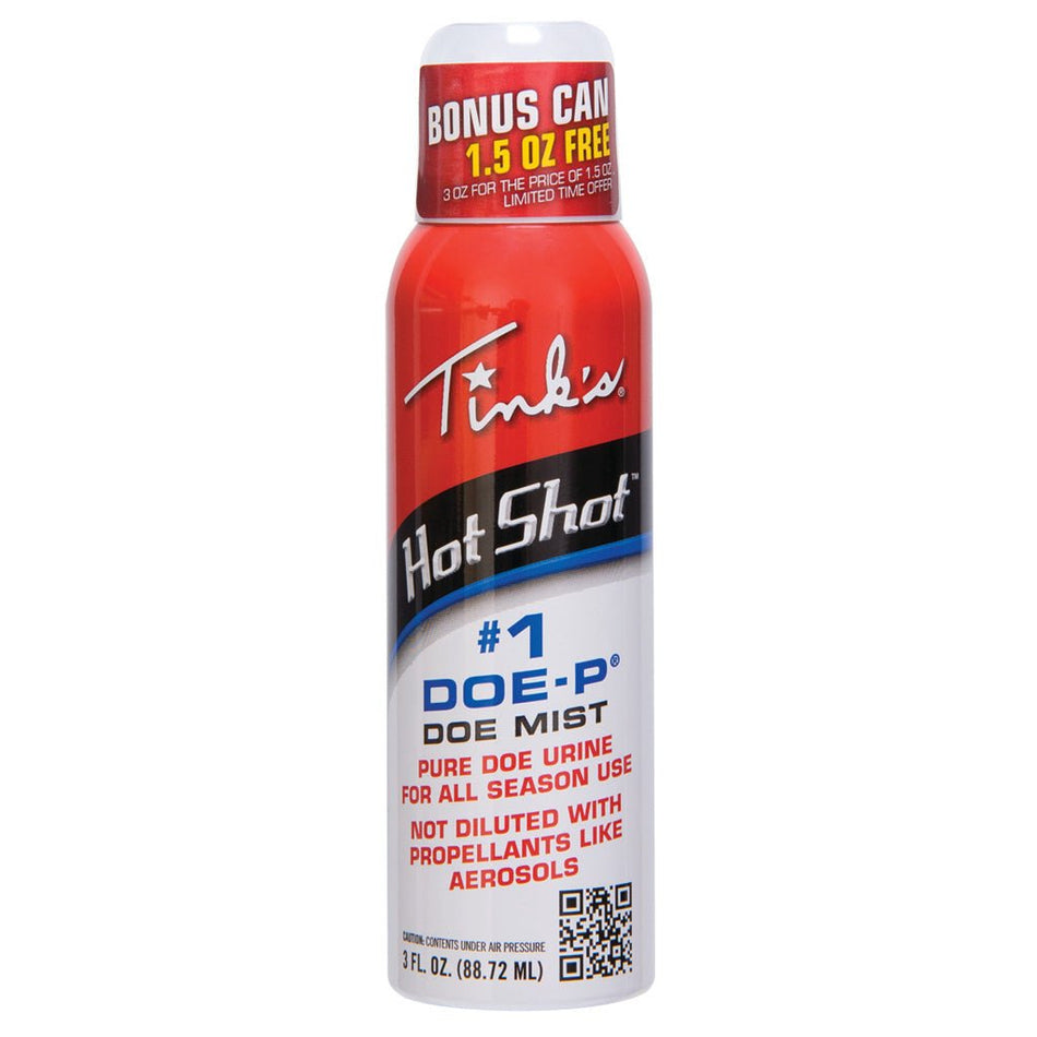 Tinks Hot Shot 1 Doe - P Non - Estrous Mist 3 oz. - Get Tight Gear