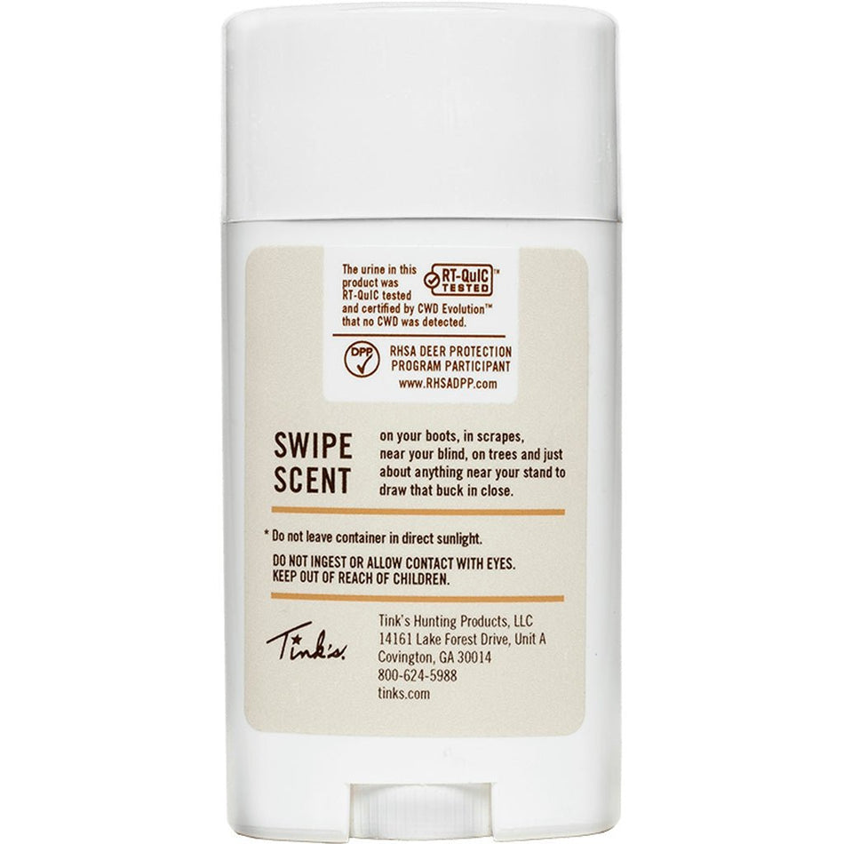Tinks Natural Scent Stick PEAK30 Premium Estrus 2.75 oz. - Get Tight Gear