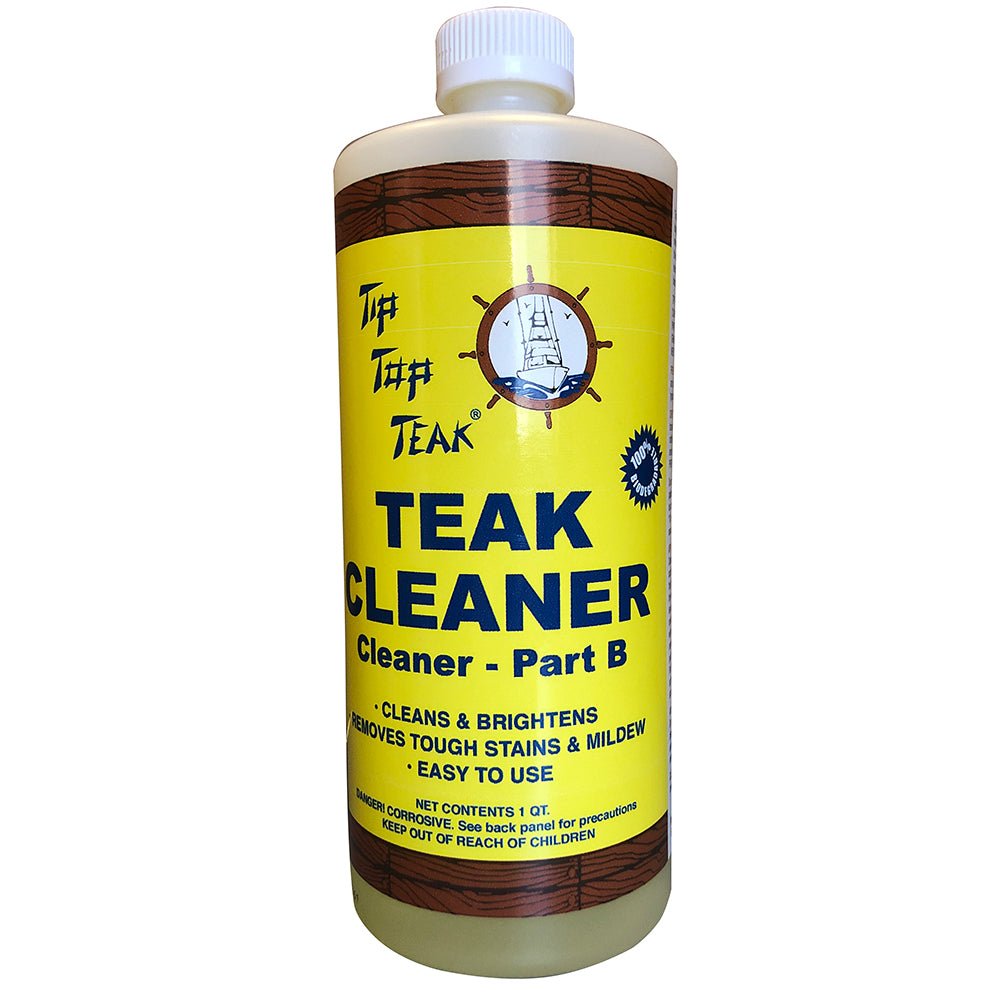 Tip Top Teak Cleaner Part B - Quart - Get Tight Gear
