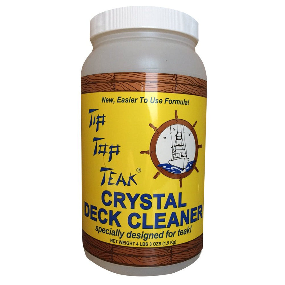 Tip Top Teak Crystal Deck Cleaner - Half Gallon (4lbs 3oz) - Get Tight Gear