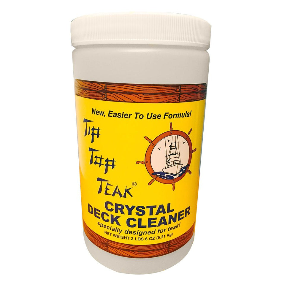Tip Top Teak Crystal Deck Cleaner - Quart (2lbs 6oz) - Get Tight Gear