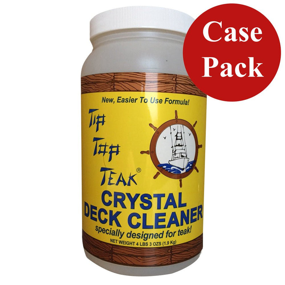 Tip Top Teak Tip Top Teak Crystal Deck Cleaner - Half Gallon (4lbs 3oz) - *Case of 6* - Get Tight Gear