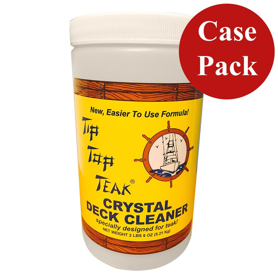 Tip Top Teak Tip Top Teak Crystal Deck Cleaner - Quart (2lbs 6oz) - *Case of 12* - Get Tight Gear