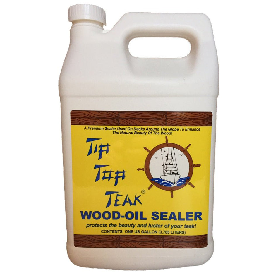 Tip Top Teak Wood Oil Sealer - Gallon - Get Tight Gear