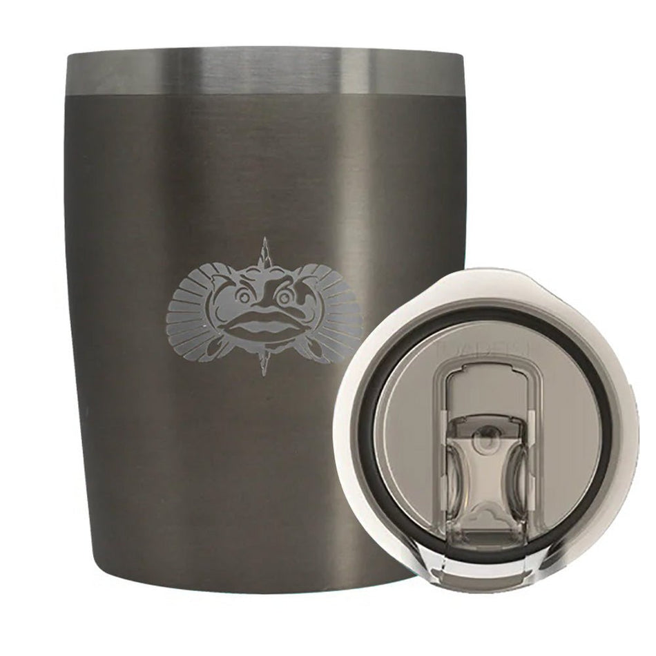 Toadfish Non - Tipping 10oz Rocks Tumbler - Graphite - Get Tight Gear