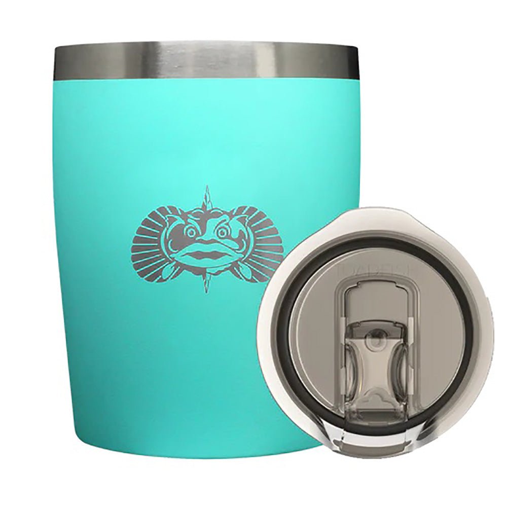 Toadfish Non - Tipping 10oz Rocks Tumbler - Teal - Get Tight Gear