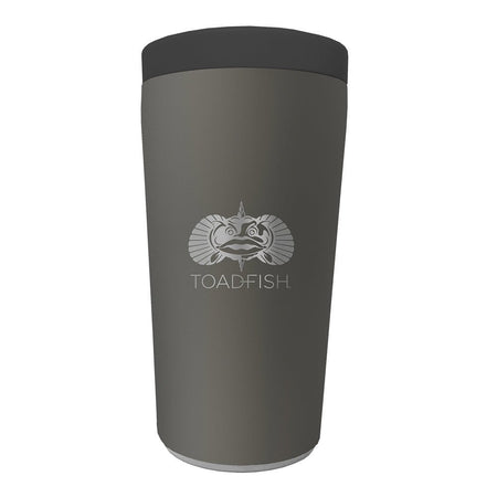 Toadfish Non - Tipping Can Cooler 2.0 - Universal Design - Graphite - Get Tight Gear